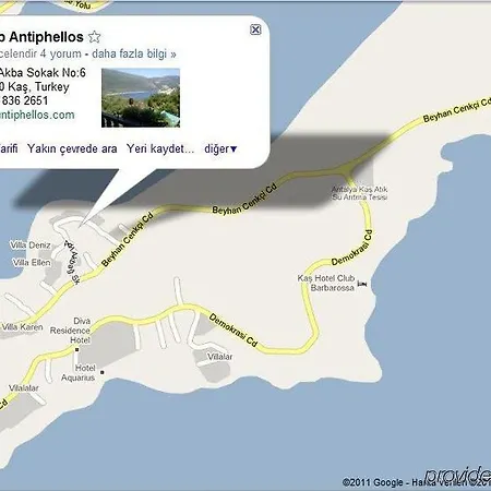 Club Antiphellos Szálloda Kaş
